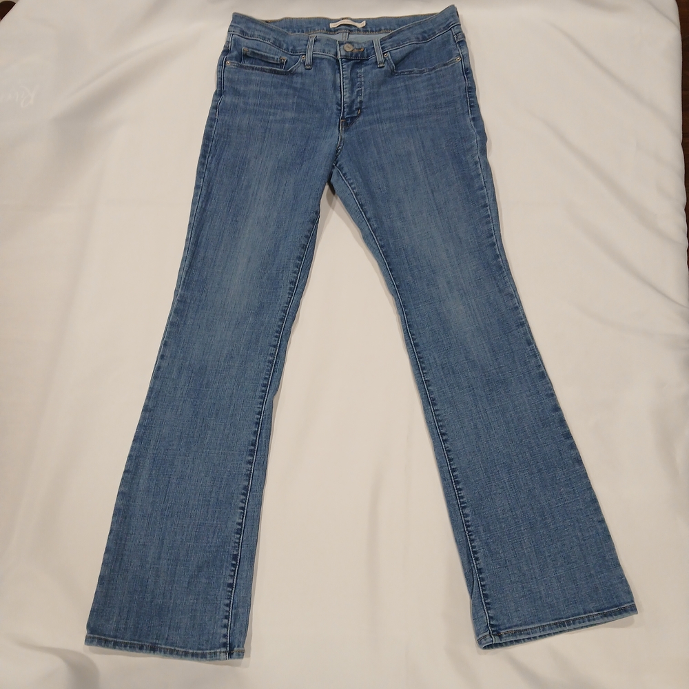 Levi's Women's Light Blue Flare Jeans